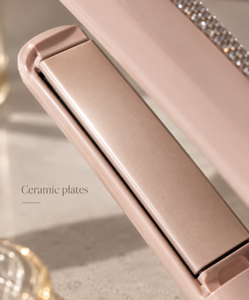 ✨ Ellisse Mini- Travel Hair Straightener & Iron